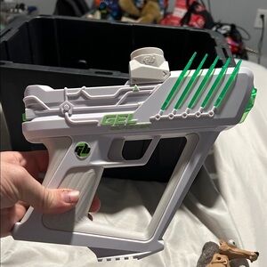 Action Figure Toy - White and Green